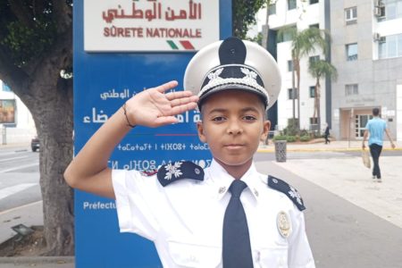 السيد عبد اللطيف الحموشي يتفاعل مع فيديو بلاد تي ڤي والسيد والي ولاية الامن بالدار البيضاء يستقبل الطفل عبد الحميد بمقر الولاية بالبيضاء